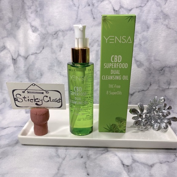 Yensa Other - Yensa CBD Superfood Dual Cleansing Oil, NEW - Full Size 150 ml